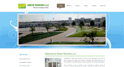 Desktop Screenshot of greenranchesuae.com